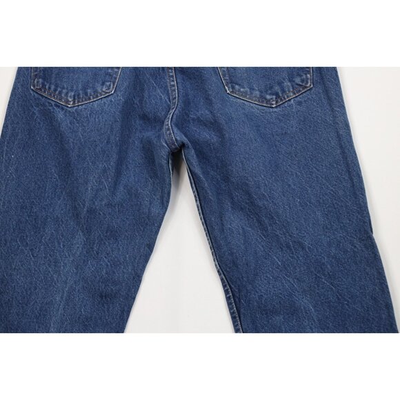 Vintage 80s Levis 505xx Mens 36x32 Distressed Regular Straight Leg Jeans USA - Picture 11 of 14